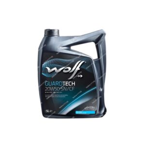 Wolf بلجيكي
GuardTech 20W50 SN/CF‎  والف زيت موتور 4لتر